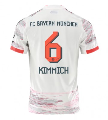 Lacne Muži Futbalové dres Bayern Munich Joshua Kimmich #6 2025-26 Krátky Rukáv - Preč